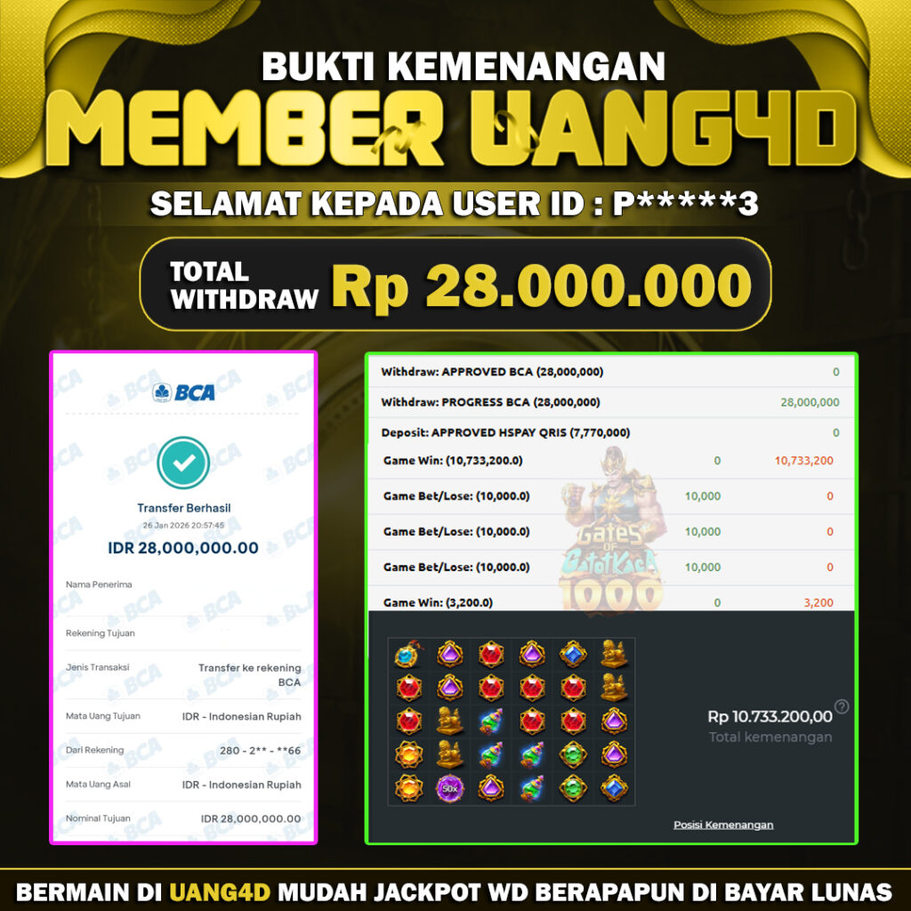 JACKPOT SLOT GATES OF GATOT KACA